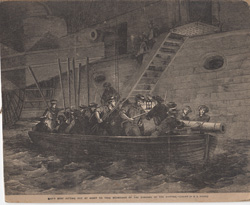 Ship's Boat Fitting Out at Night to Take Soundings of the Channel of the Dnieper